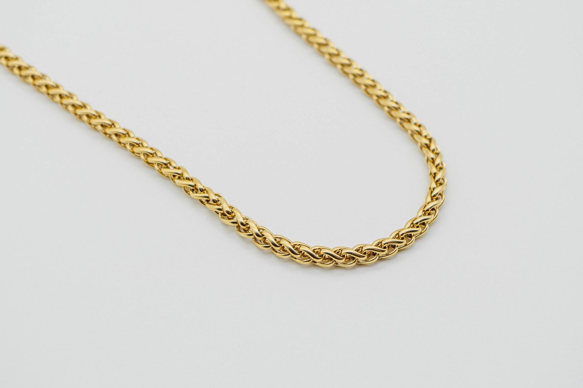 Wheat Chain - Gold 6mm -- DVVX CHAINS