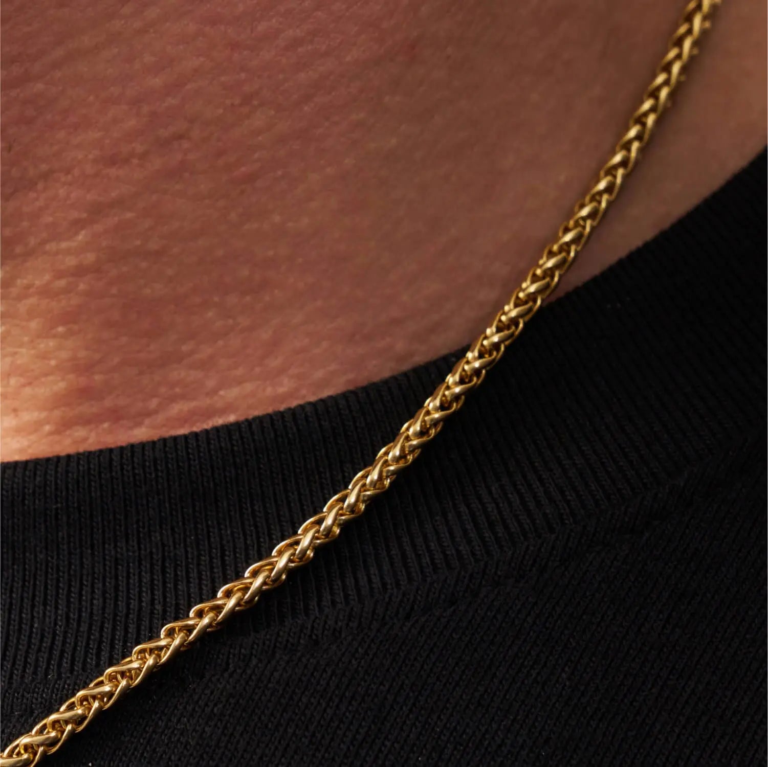 Wheat (Gold) 3mm -- DVVX CHAINS