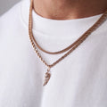 Wing & Cali Set (Rose Gold) -- DVVX CHAINS