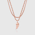 Wing & Cali Set (Rose Gold) -- DVVX CHAINS