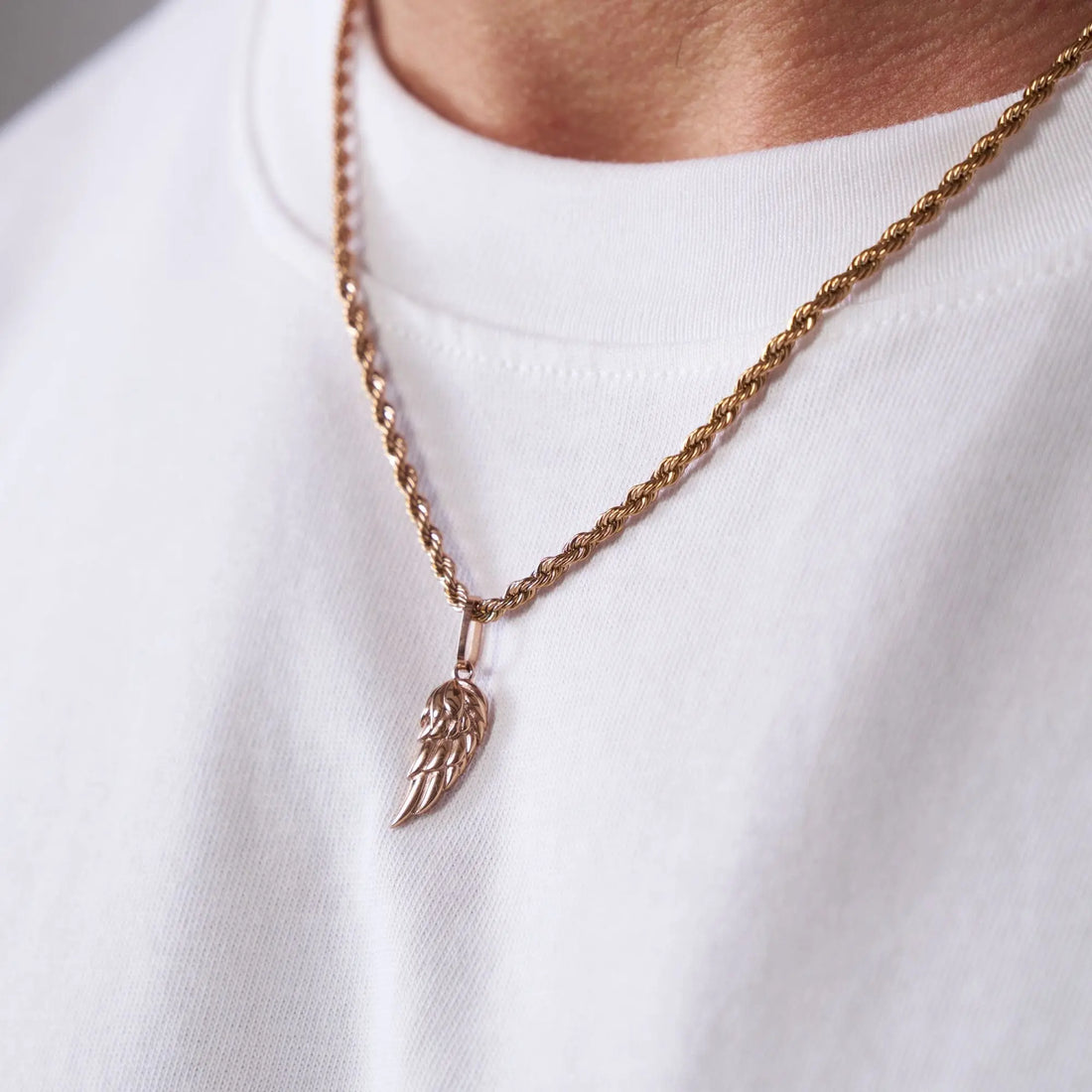 Wing & Connell Set (Rose Gold) -- DVVX CHAINS