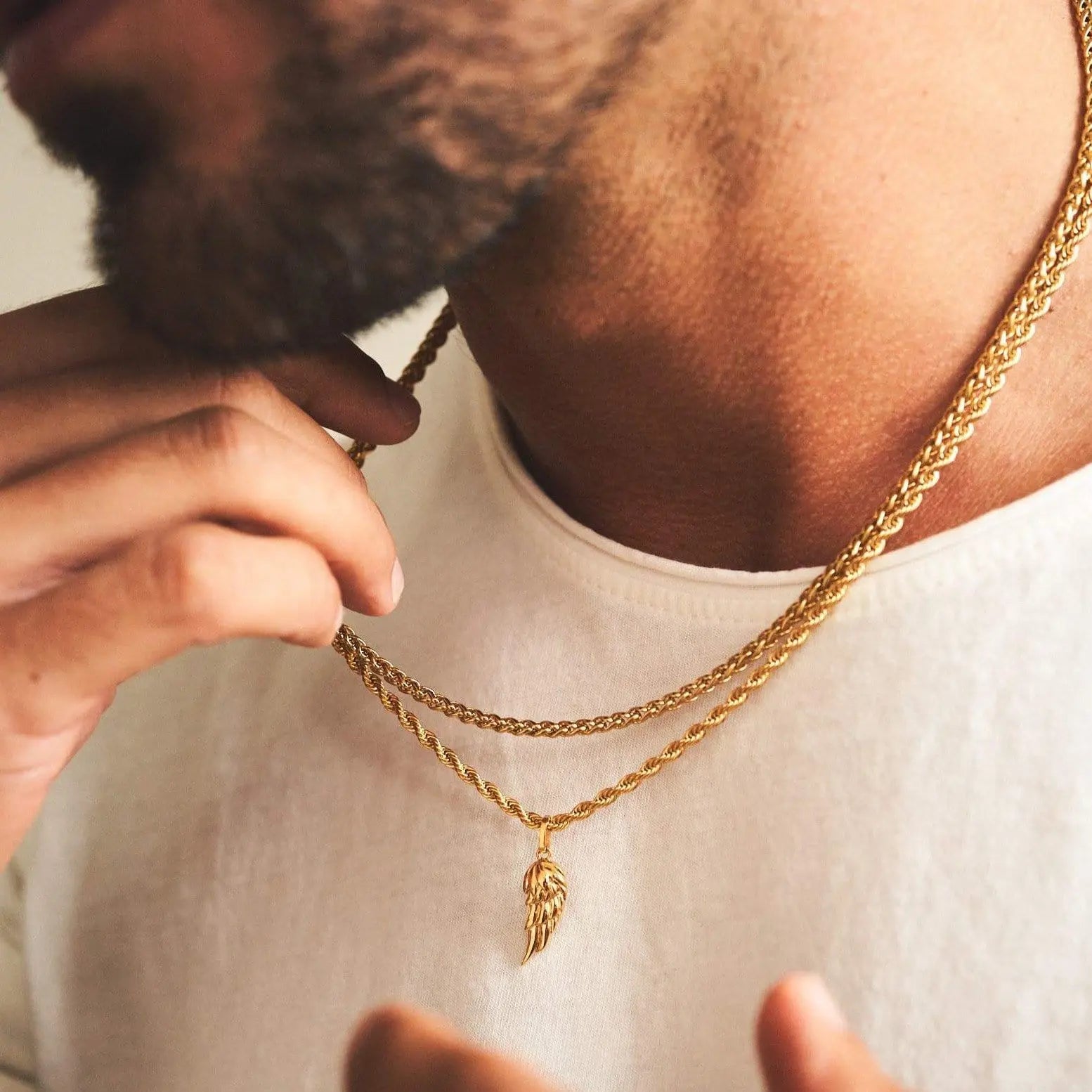 Wing Set (Gold) -- DVVX CHAINS