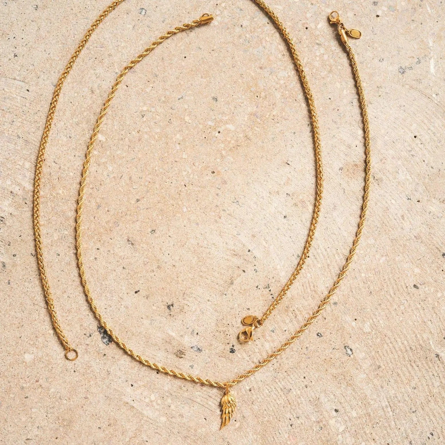 Wing Set (Gold) -- DVVX CHAINS