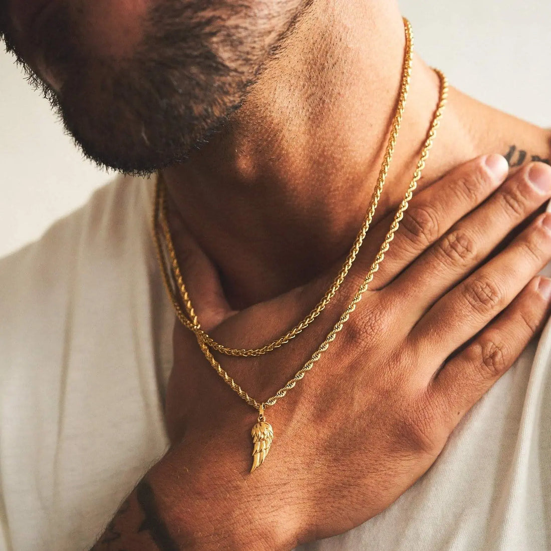 Wing Set (Gold) -- DVVX CHAINS