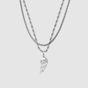 Wing Set (Silver) -- DVVX CHAINS