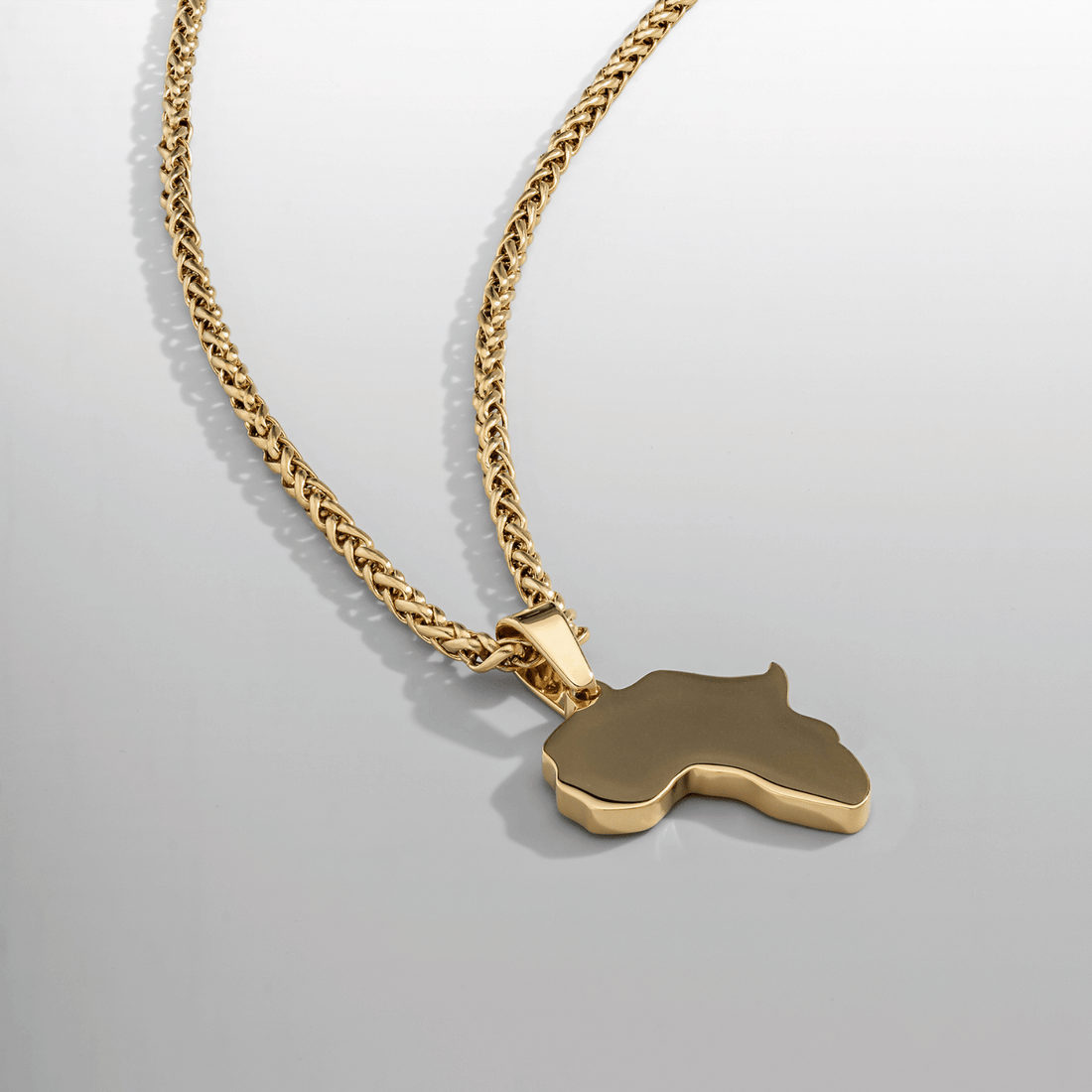 africa-pendant-gold