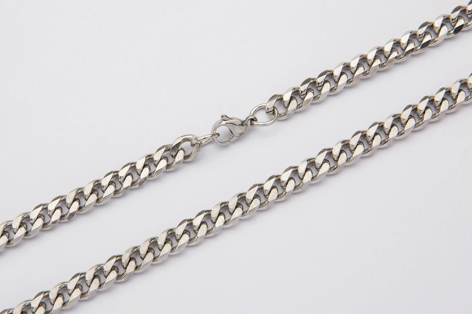 7mm Silver Cuban Link Chain MIXX CHAINS