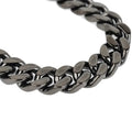 12mm Black Cuban Link Chain-2-Mixxchains