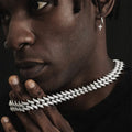 18mm Iced Out Cuban Link Chain with Thorns-2-Mixxchains