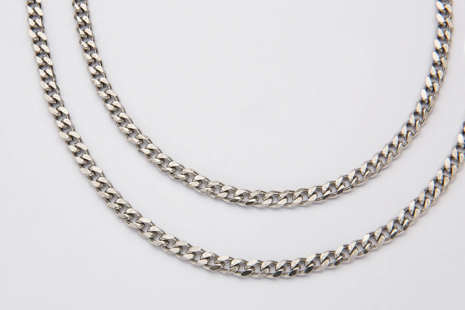 5mm Silver Cuban Link Chain MIXX CHAINS