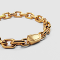 Anchor Link Bracelet (Gold) MIXX CHAINS