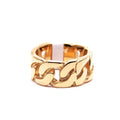 Gold Cuban Link Ring-2-Mixxchains