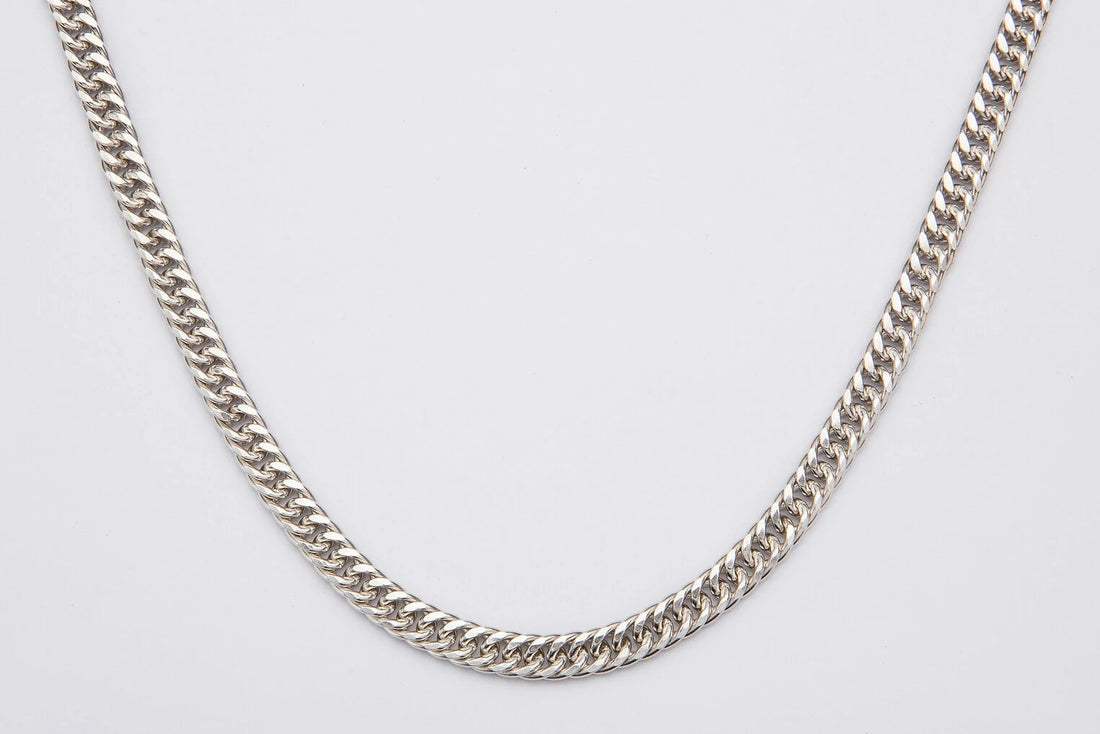 7mm S925 Silver Cuban Link Chain MIXX CHAINS